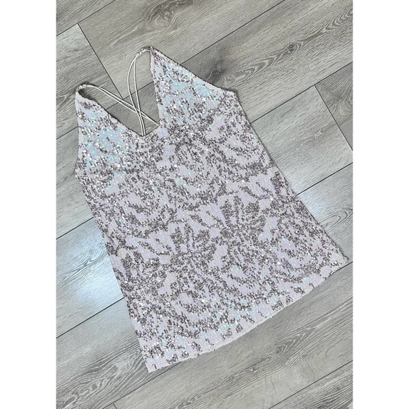 Intimately Free People Rise & Shine Embellished Sequin Mini Slip Dress - Picture 5 of 13